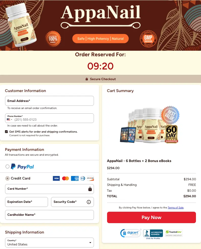 AppaNail - order - page - image